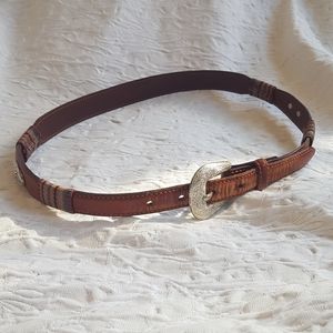 Silver Creek leather belt bundle cottagecore